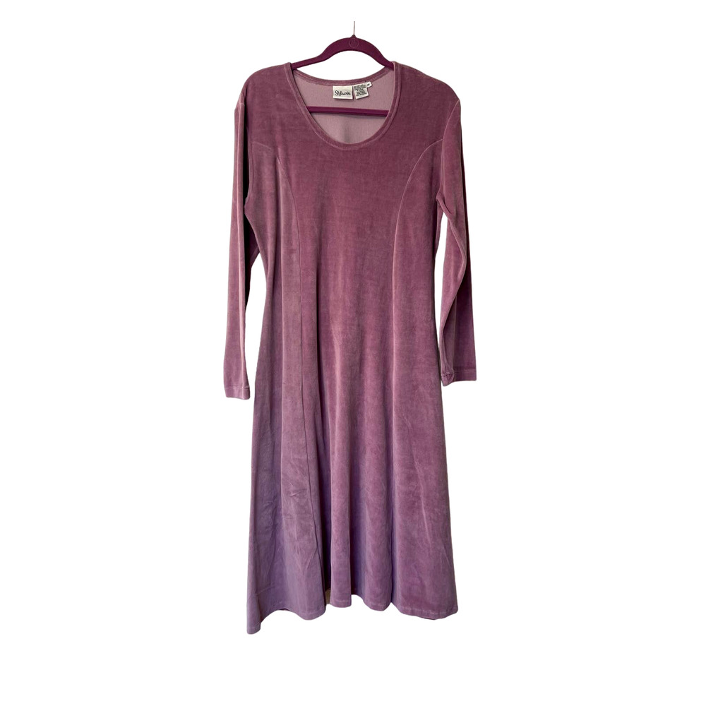Vintage 90's Styleworks velvet dress